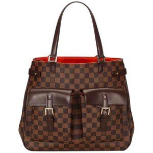 Authentic Louis Vuitton Damier Ebene Uzes Tote Bag